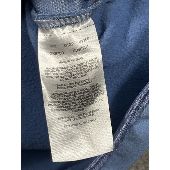 Columbia Pullover Women's M Blue Rosemont Station II 1/2 Zip Fleece Sweatshirt‎ - Picture 6 of 11